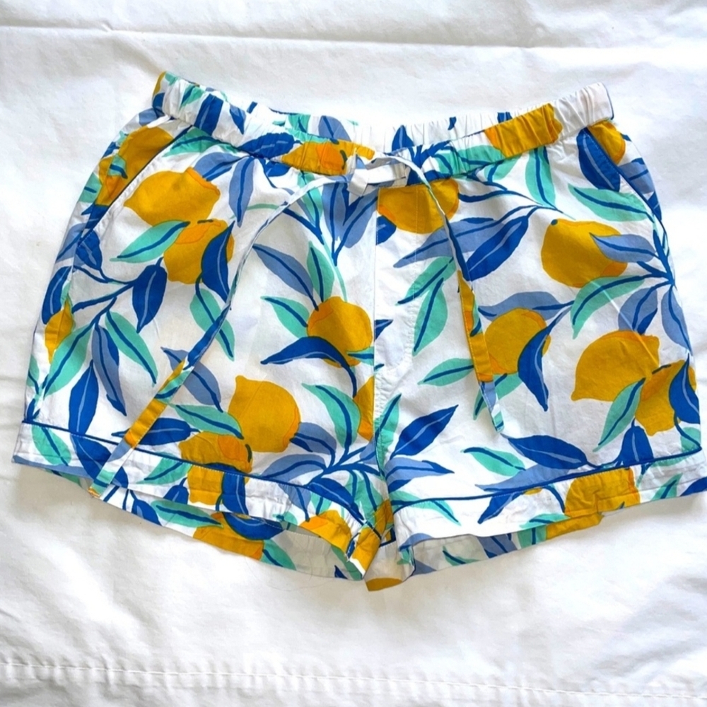 EUC Printfresh Lemon Zest Shorts, Size Small